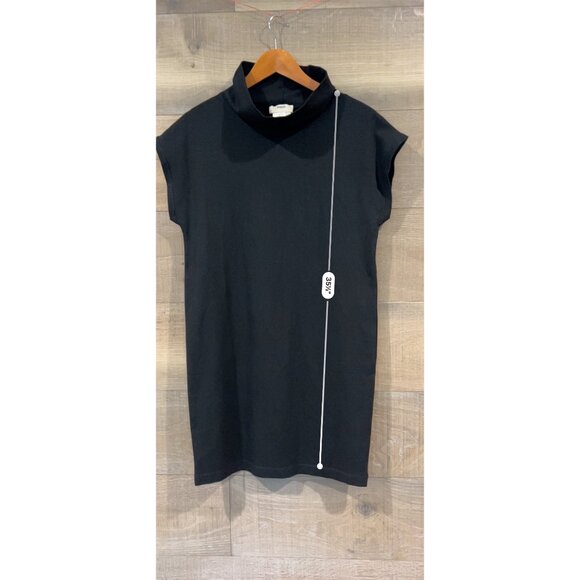 NWT FUZZI BLACK MOCKNECK MINI DRESS SIZE S - Picture 6 of 9